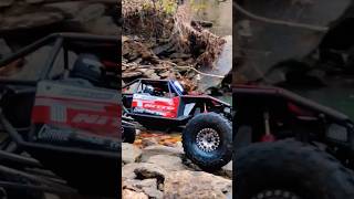 Watch This Mesmerizingly Epic RC Adventure Go Down axialcapra shorts trailrig [upl. by Areem]