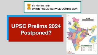 क्या लोकसभा चुनाव की भेंट चढ़ जाएगा UPSC Prelims 2024  परीक्षा की नयी तारीख़ क्या होगी [upl. by Enovahs]