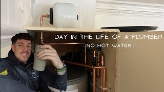 No Hot Water  Day In The Life  Plumber Edition [upl. by Townie]