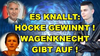 HÖCKE GEWINNT Wagenknecht GIBT AUF [upl. by Delcine]