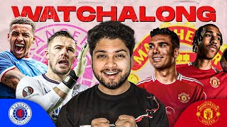 Rangers vs Manchester United Pre Season Live Watchalong [upl. by Imotas]