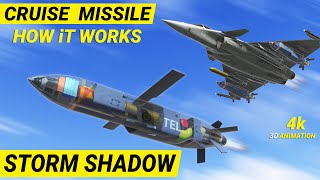 Cruise Missile Storm Shadow How it works  How Missile flies [upl. by Noeled96]