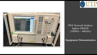 PNA Network Analyzer [upl. by Ahseenal]