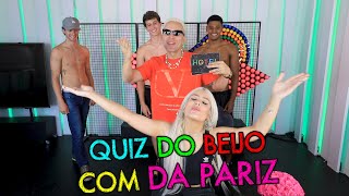 QUIZ DO BEIJO COM DA PARIZ  MatheusMazzafera [upl. by Nylhsa]