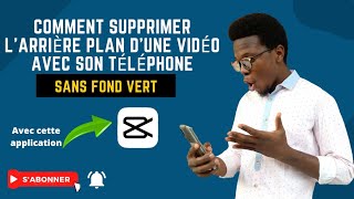 Comment supprimer larrière plan dune vidéo sans fond vert avec un smartphone BKPASTUCES [upl. by Reidar]