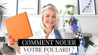 8 FACONS DE NOUER LE FOULARD  COMMENT NOUER LECHARPE  TENDANCES 2021 [upl. by Etiragram]