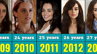 Emilia Clarke from 2009 to 2023 [upl. by Smaoht752]