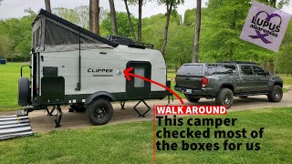 Coachman Clipper 120 TD Max walk around and why we bought it [upl. by Monson]