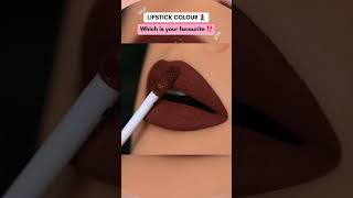 Cool lipstick shades 😍❤️💄 lipstick shorts [upl. by Kerad]