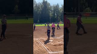 Danika Brackett 2025 Lead off solo home run 92224 fastpitch softball PrepsAcademy18uFloyd [upl. by Cenac40]