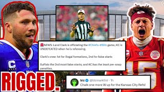 NFL RIGGED Fans CALL BULLST After Referee Crew Assigned for Bills Chiefs EMERGES [upl. by Lhok23]