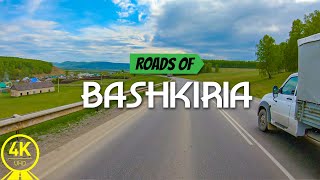 4K Scenic Drive  Best Views of Bashkiria Roads Russia  4 HOURDS Road Trip Video [upl. by Ttessil]