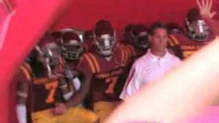 Iowa State Football 2008 Field Entrance [upl. by Nue]