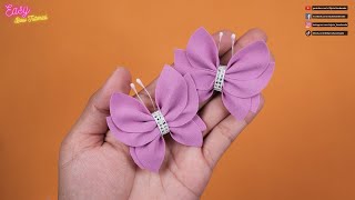 DIY Hair Accessories 🎀 Amazing Butterfly Hairclip With Foamiran 🎀 Elysia Handmade [upl. by Philomena599]