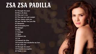 Zsa Zsa Padilla Best Songs Nonstop Love songs of Zsa Zsa Playlist [upl. by Ynohtnaluap]