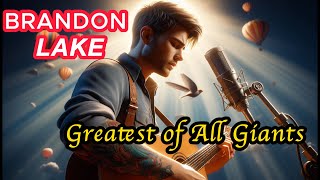 Brandon Lakes Latest Music Video  Greatest of All Giants Official AI Praise Video [upl. by Eynaffit]