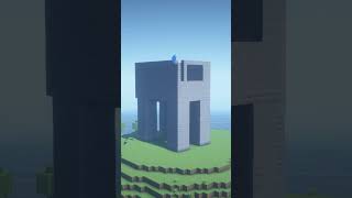 Minecraft Cow Statue Tutorial Timelapse [upl. by Tulley]