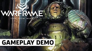 Warframe New War 30 Minute Gameplay Demo  Tennocon 2021 [upl. by Oiramat739]