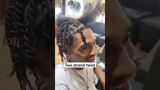 Two strand twist twostrandtwist hairstyles dreads barber coils locshairstyles ricagotmeright [upl. by Beattie118]