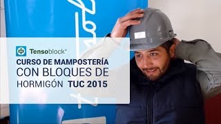 Curso de mampostería con bloques de hormigón TUC 2015 [upl. by Autrey]