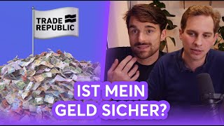 Ist mein Geld bei Trade Republic sicher Einlagensicherung  Finanzfluss Stream Highlights [upl. by Yeneffit]