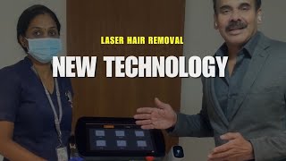 Laser hair removal new technology 🤗 Now at drthajlaserclinic [upl. by Idelle79]