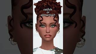 catfish or attractive😳 how many did you guess right sims4 thesims4 sims shorts [upl. by Leimad185]