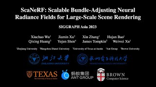 SIGGRAPH Asia 2023 ScaNeRF [upl. by Combs415]