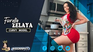 Fiorella Zelaya Misssperu Young Curvy Fashion Queen Latest Outfits Age Lifestyle Plus Size Model [upl. by Jacinta]