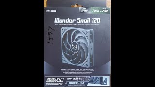 Scythe Wonder Snail High Speed WS1225FD24 P 120 PWM Fan Review Pt 1 [upl. by Bandur653]