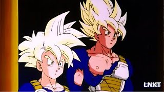 Goku and Gohan exit the hyperbolic time chamber 1080p HD FULL [upl. by Okemak]