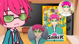 The Disastrous Life Of Saiki Kusuo   Fandoms react  Saiki K  Gacha Club  Part 15 [upl. by Tikna]