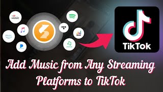 How to Add Any Music to TikTok Add Songs from Any Streaming Platfrom in One Click [upl. by Anitsyrhk]