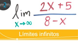 Límites al Infinitos │ ejercicio 1 [upl. by Cimbura]