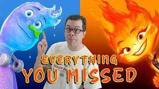 Pixars Elemental Everything You Missed  Easter Eggs Mistakes and Movie Review [upl. by Akaenahs]