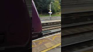 Class 170 departs Belper [upl. by Lytsyrk]