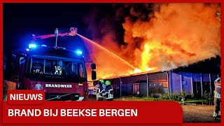 Grote brand bij Safaripark Beekse Bergen [upl. by Feltie]