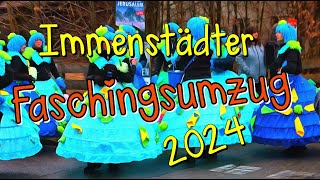 Immenstadt Faschingsumzug 2024 Nachtumzug alle Gruppen  original Audio [upl. by Eitsyrhc]