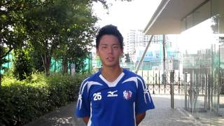 明治大学体育会サッカー部 2012年度ルーキー特集 小池佑平 [upl. by Aitnic]