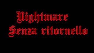 Nightmaresenza ritornello italian rap [upl. by Rednas]