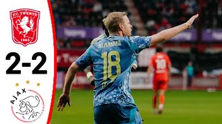 Twente vs Ajax 11 All Goals and Extended Highlights [upl. by Rosalynd329]