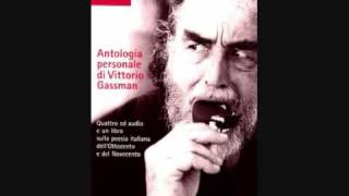 Vittorio Gassman legge quotLassoltoquot di Aldo Palazzeschi [upl. by Postman621]