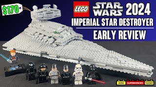 EARLY REVIEW LEGO Star Wars IMPERIAL STAR DESTROYER 2024 Set 75394 [upl. by Nnybor]