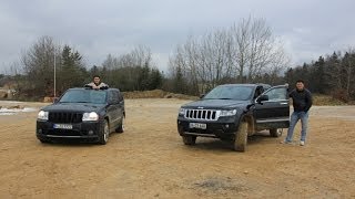 Jeep Grand Cherokee SRT8 vs Jeep Grand Cherokee Overland [upl. by Rambort]