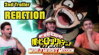 The Custodians REACT to My Hero Academia Movie 3 World Heroes Mission Trailer 2 A Global Effort [upl. by Eelyam801]