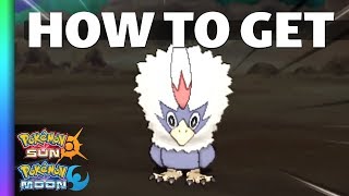 HOW TO GET Rufflet in Pokemon Sun and Moon [upl. by Moscow19]