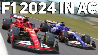 2024 Formula 1 Assetto Corsa Ultimate Mod Pack FA2024 [upl. by Ahsek]