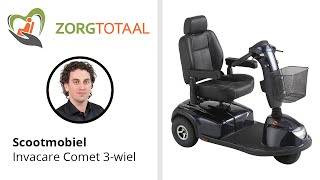 Invacare scootmobiel  Comet 3 wiel [upl. by Marchelle]