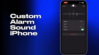 How to Change Your Alarm Sound on iPhone [upl. by Neu]