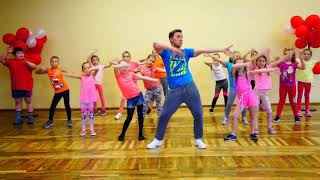 Zumba Kids easy dance  I like to move it [upl. by Canute727]